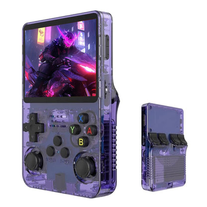 R36 Max (2025) 4inch IPS 21000+ Games Video Handheld Game Players 4000mAh OS Linux System Hand Retro Game Console