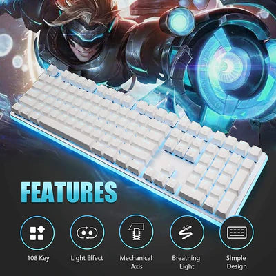 Royal Kludge RK918 Wired Mechanical Keyboard 108 Keys