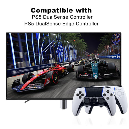 PS5 Gaming Racing Wheel for PS5/PS5 Elite Controllers
