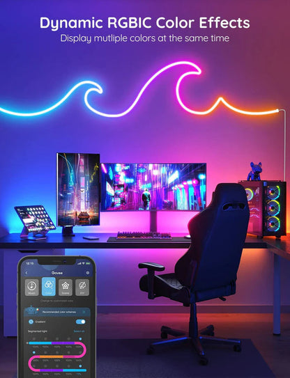 Govee Neon LED Strip Light - 10FT/3M) Govee