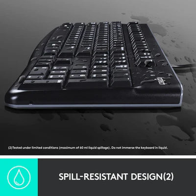 Logitech MK120 Wired Keyboard and Mouse Combo LOGITECH