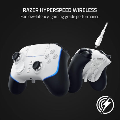 Razer Wolverine V2 Pro Wireless Gaming Controller for PlayStation 5 / PS5 PC: HyperSpeed Wireless - Mecha-Tactile Action Buttons - 8-Way Microswitch D-Pad RAZER