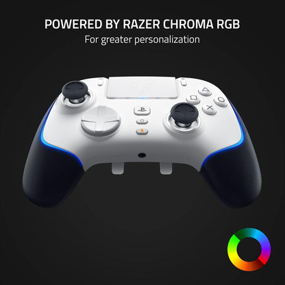 Razer Wolverine V2 Pro Wireless Gaming Controller for PlayStation 5 / PS5 PC: HyperSpeed Wireless - Mecha-Tactile Action Buttons - 8-Way Microswitch D-Pad RAZER