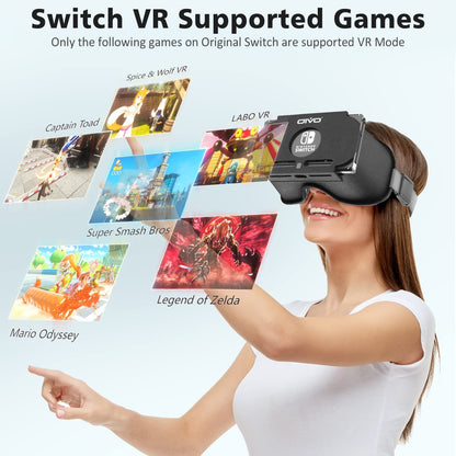 Switch VR Headset Compatible with Nintendo Switch NINTENDO