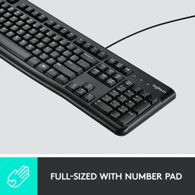 Logitech MK120 Wired Keyboard and Mouse Combo LOGITECH