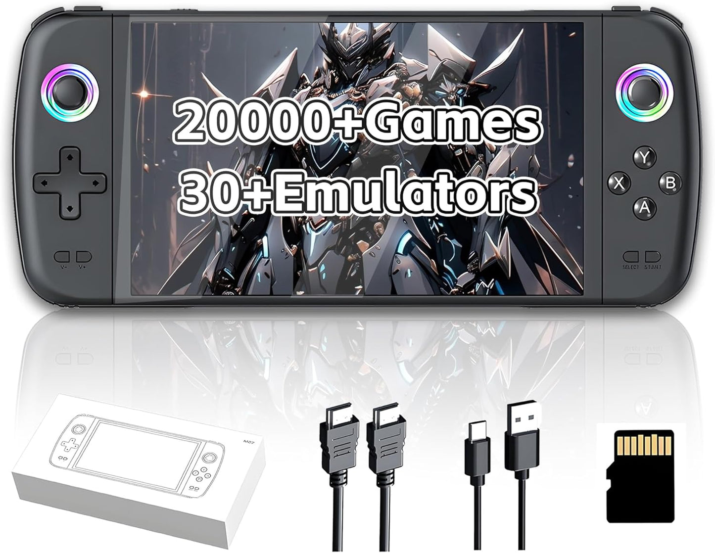 M27 Retro advanced Handheld Gaming Console,20000+ Games,30+ Emulators