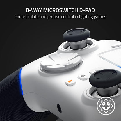 Razer Wolverine V2 Pro Wireless Gaming Controller for PlayStation 5 / PS5 PC: HyperSpeed Wireless - Mecha-Tactile Action Buttons - 8-Way Microswitch D-Pad RAZER