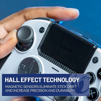 NACON Revolution 5 Pro Officially Licensed PlayStation Wireless Gaming Controller for PS5 / PS4 / PC - Black/White NACON