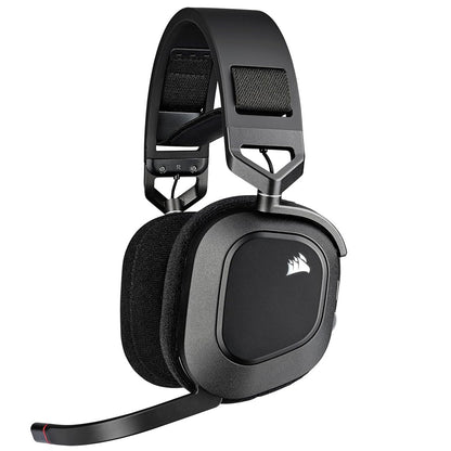 Corsair HS80 RGB Wireless Multiplatform Gaming Headset - Dolby Atmos - Lightweight Comfort Design CORSAIR