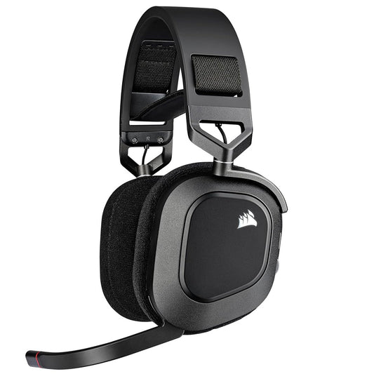 Corsair HS80 RGB Wireless Multiplatform Gaming Headset - Dolby Atmos - Lightweight Comfort Design CORSAIR