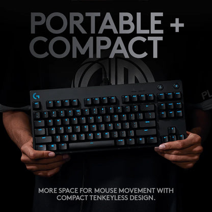 Logitech G PRO Mechanical Gaming Keyboard, Ultra Portable TKL LOGITECH