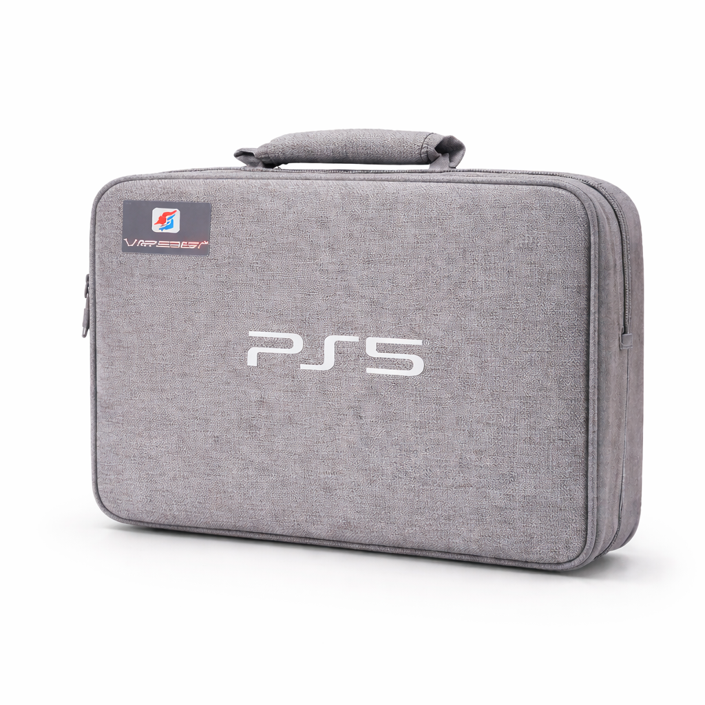 PS5 CASE - Hard Protective Carrying Case, Shoulder Travel Bag