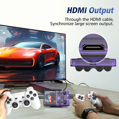 M18 Pro Portable game console with controls combo player as handheld and TV consoles with 10000 games