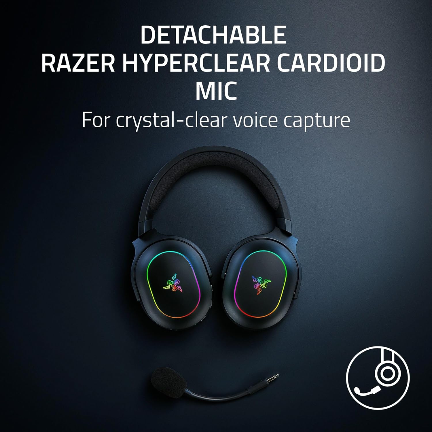 Razer Barracuda X Chroma Wireless Gaming Headset: 2.4GHz Wireless & Bluetooth - Lightweight - Chroma RGB RAZER
