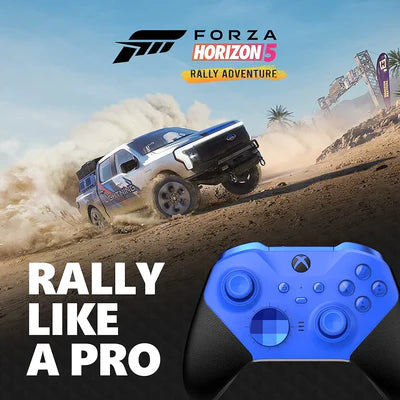 Xbox Elite Series 2 Core Wireless Controller – Blue – Xbox Series X|S, Xbox One, Windows PC, Android, and iOS MICROSOFT