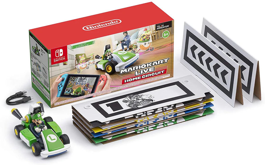 Nintendo Switch Mario Kart Live: Home Circuit Luigi Set NINTENDO