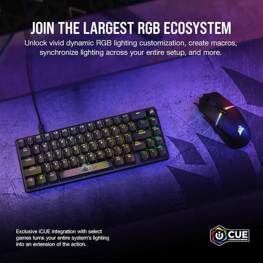 Corsair K65 PRO Mini RGB 65% Optical-Mechanical Wired Gaming Keyboard CORSAIR