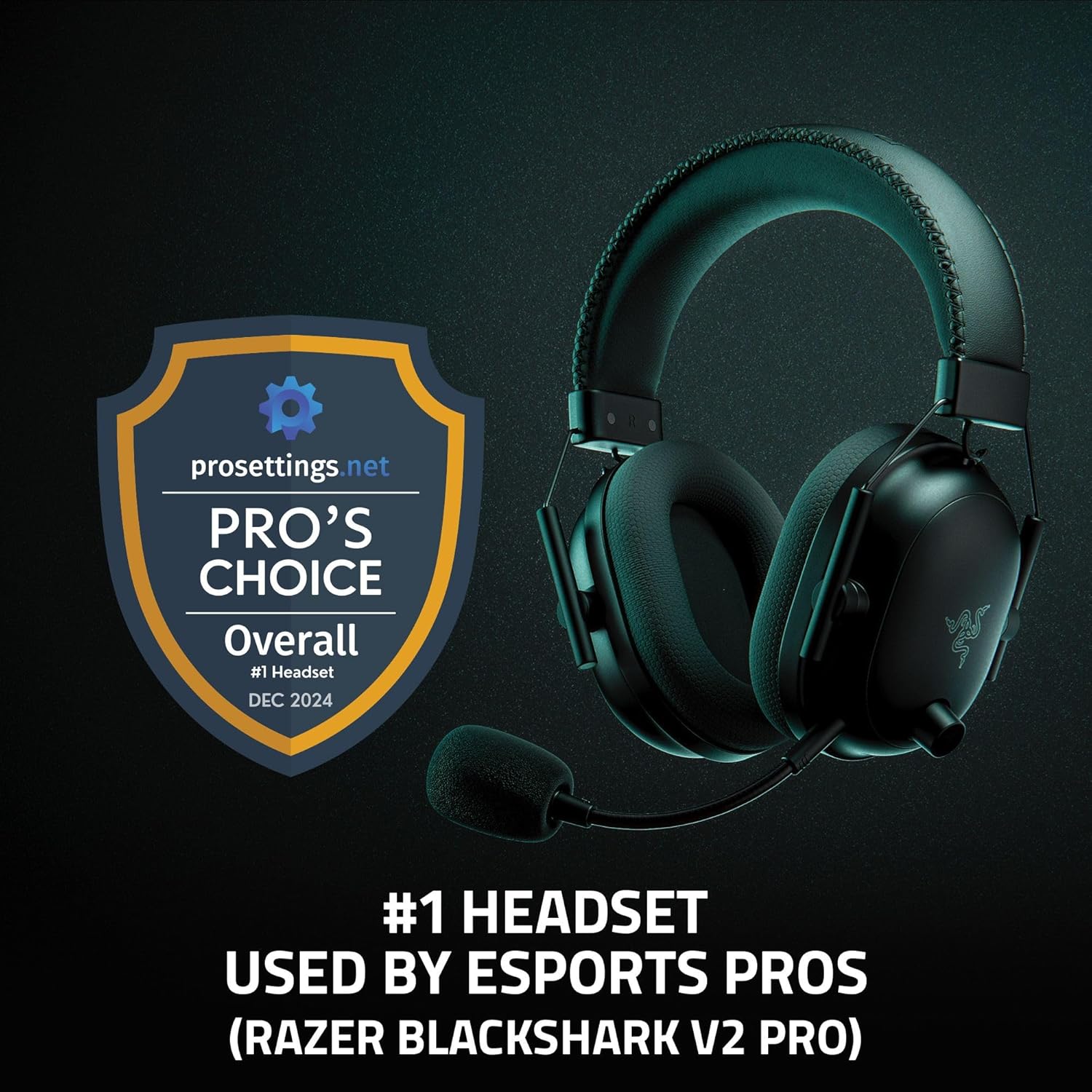 Razer BlackShark V2 Pro for PC - Premium Wireless E-Sports Headset RAZER