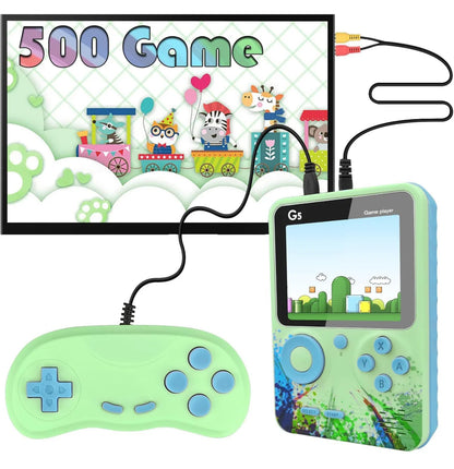 G5 Game Box - 500 Retro Games in 1 Mini Game Console Colorful LCD Screen