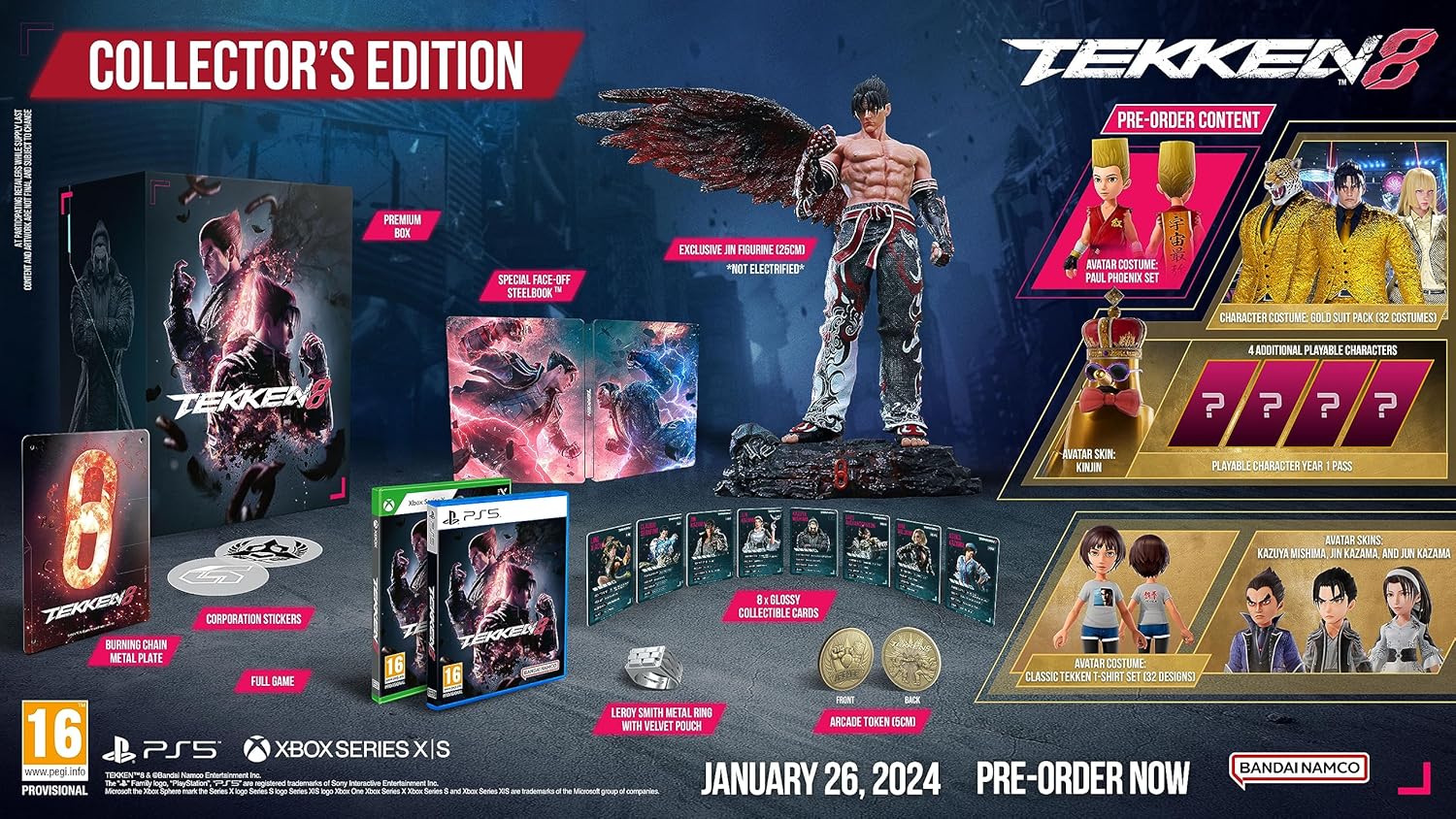 Tekken 8 Collector'S Edition Bandai Namco Entertainment Inc
