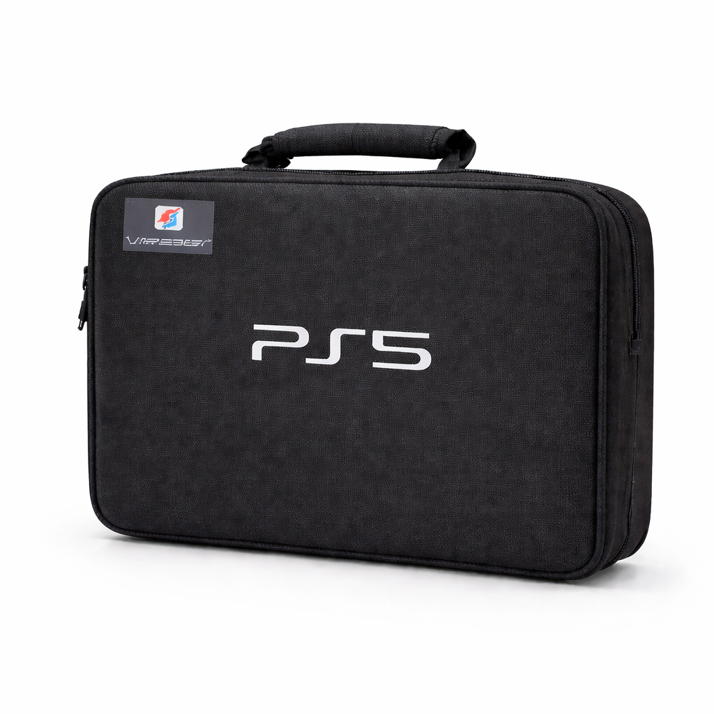 PS5 CASE - Hard Protective Carrying Case, Shoulder Travel Bag