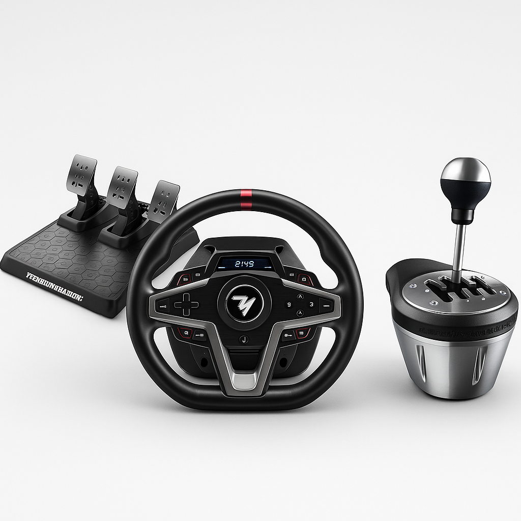 Thrustmaster T248 Racing Ultimate Pro Gaming Wheel With Shifter Bundle