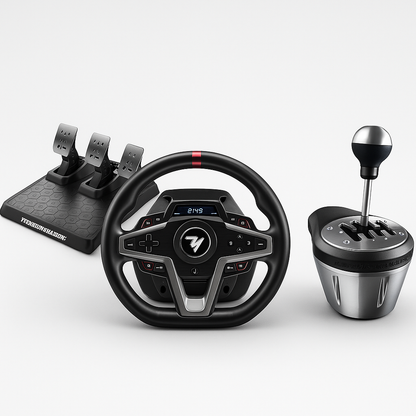 Thrustmaster T248 Racing Ultimate Pro Gaming Wheel With Shifter Bundle