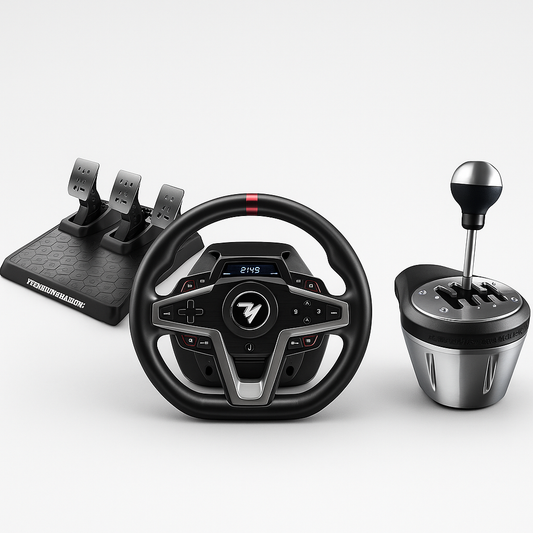 Thrustmaster T248 Racing Ultimate Pro Gaming Wheel With Shifter Bundle