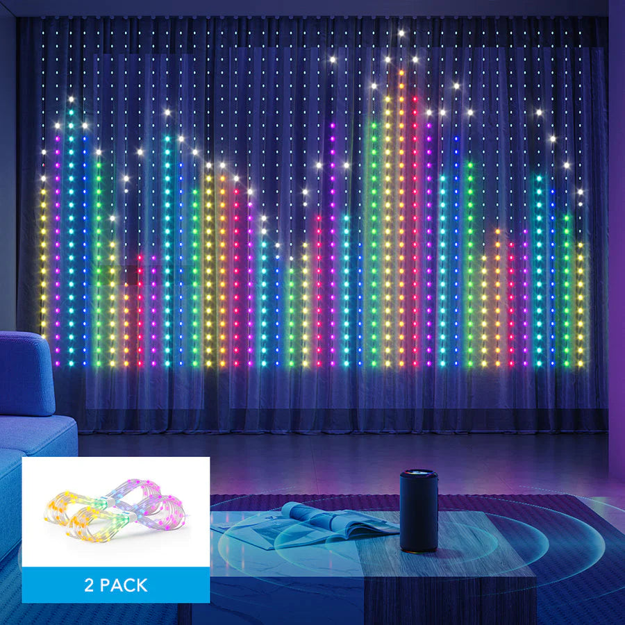 Govee Curtain Lights Dynamic DIY Light Art Canvas Govee