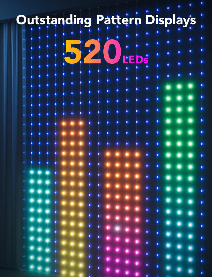 Govee Curtain Lights Dynamic DIY Light Art Canvas Govee