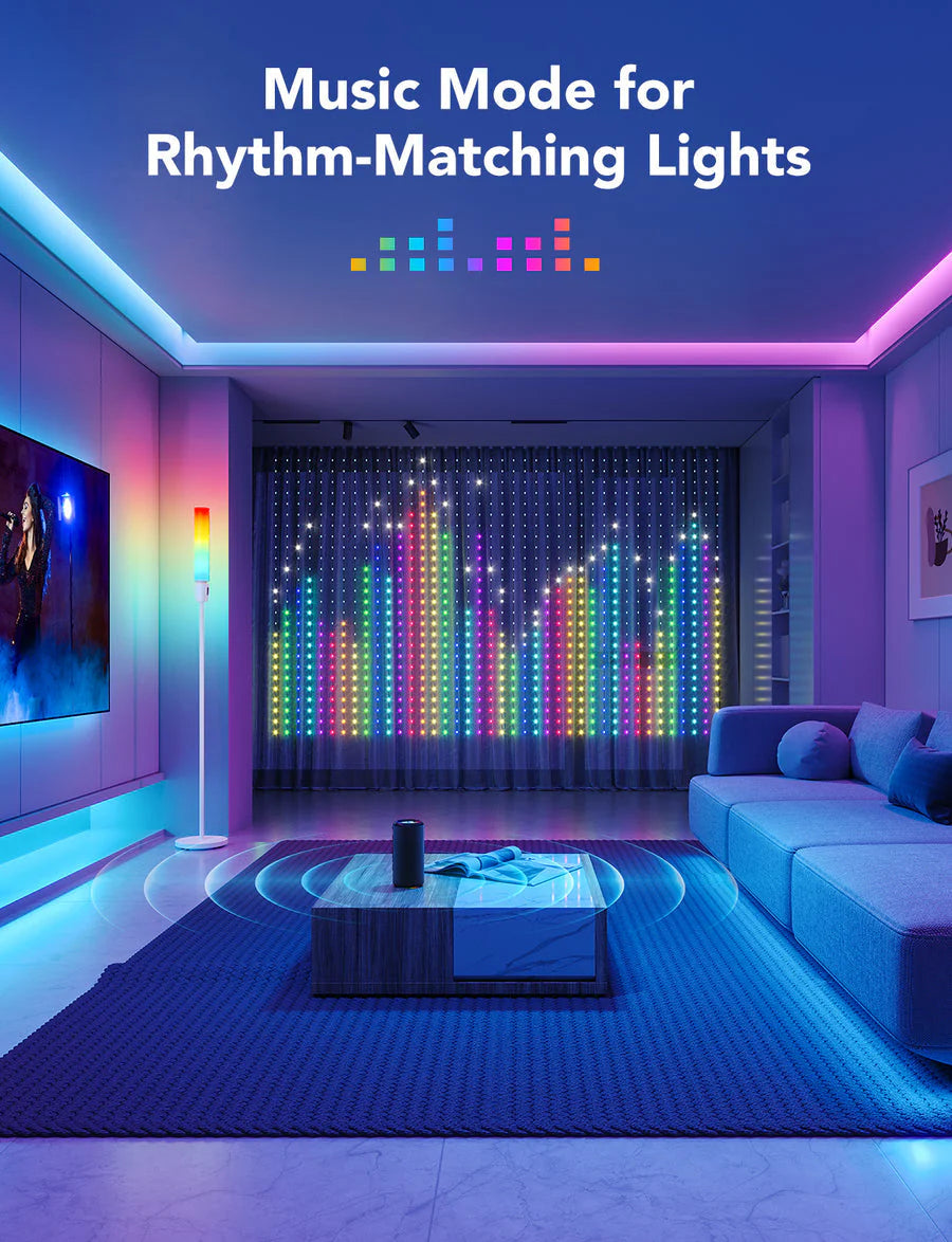 Govee Curtain Lights Dynamic DIY Light Art Canvas Govee