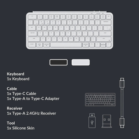 Keychron B1 Pro Lightweight Ultra-portable Compact 75% for PC & MAC