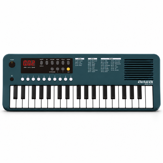 Aiwa AWMMK37 37-Key Portable Electronic Keyboard Aiwa