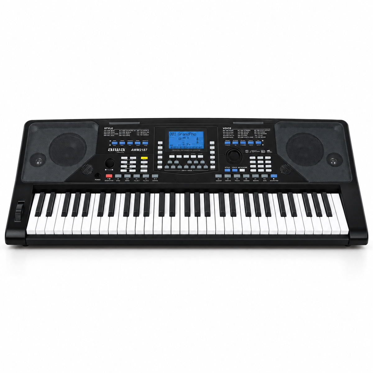 AIWA AWM2187 61-Key Touch-Sensitive Oriental Keyboard AIWA