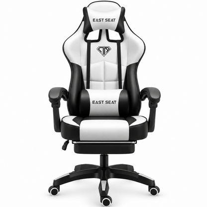 CDMX YT-012 Gaming Chair – Black & White CDMX
