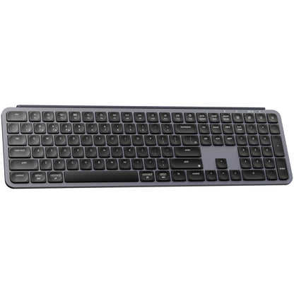 Keychron B6 Pro Space Gray ultra-slim wireless keyboard angled product view