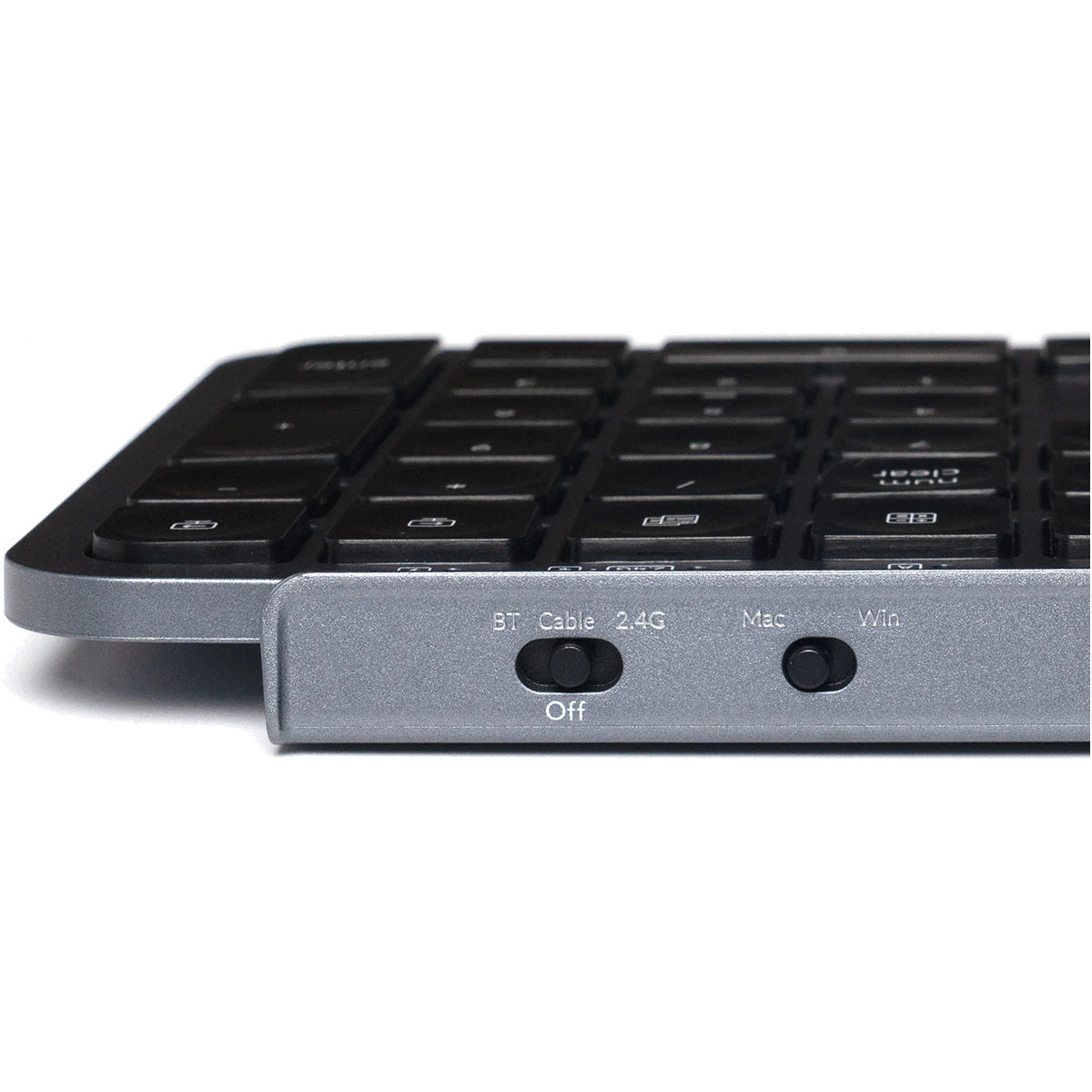 Keychron B6 Pro Space Gray Bluetooth 2.4 GHz wired switch details