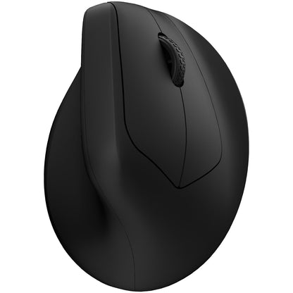 Keychron M5 8K black vertical ergonomic wireless mouse front view