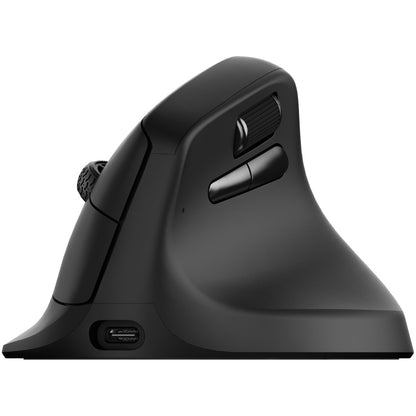 Keychron M5 8K black ergonomic mouse opposite side profile