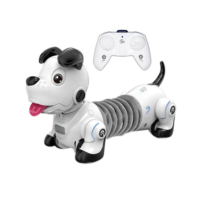 Interactive RC Puppy Robot – Kids’ Infrared Obstacle-Avoiding, Touch-Activated, Telescopic Fun