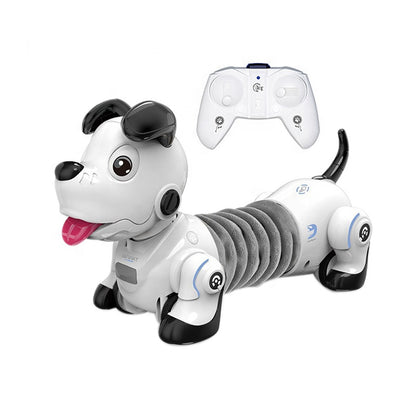 Interactive RC Puppy Robot – Kids’ Infrared Obstacle-Avoiding, Touch-Activated, Telescopic Fun