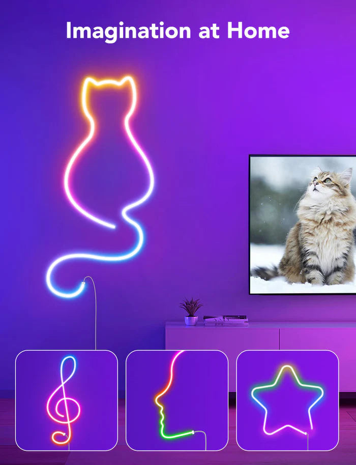 Govee Neon LED Strip Light - 10FT/3M) Govee
