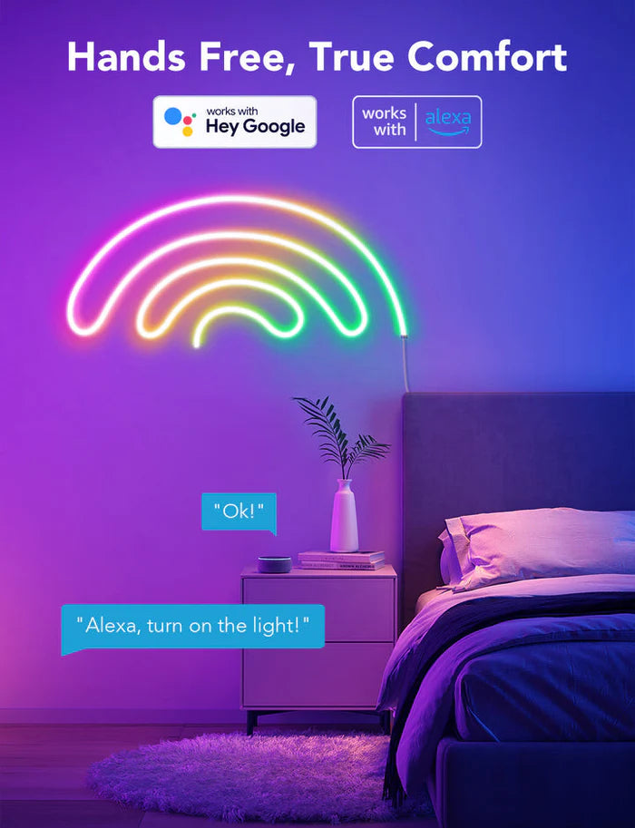 Govee Neon LED Strip Light - 10FT/3M) Govee