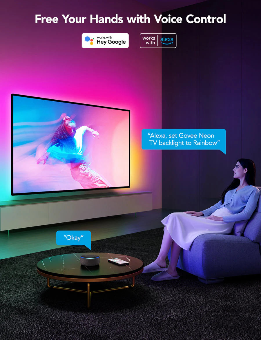 Govee RGBIC Neon TV Backlight - 3m Govee