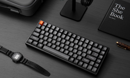 Keychron K2 Max QMK Wireless Mechanical Keyboard With 75% Layout, Super Banana Switch