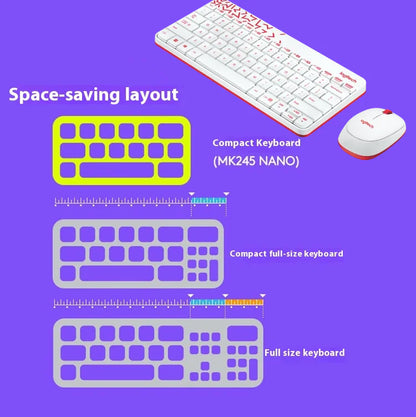 Logitech MK240 Nano Wireless Keyboard And Mouse Combo