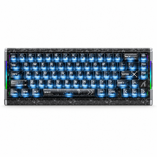 ATTACK SHARK R68HE 60% Wired RT 8K Mechanical RGB TKL Gaming Keyboard - Black Attack Shark
