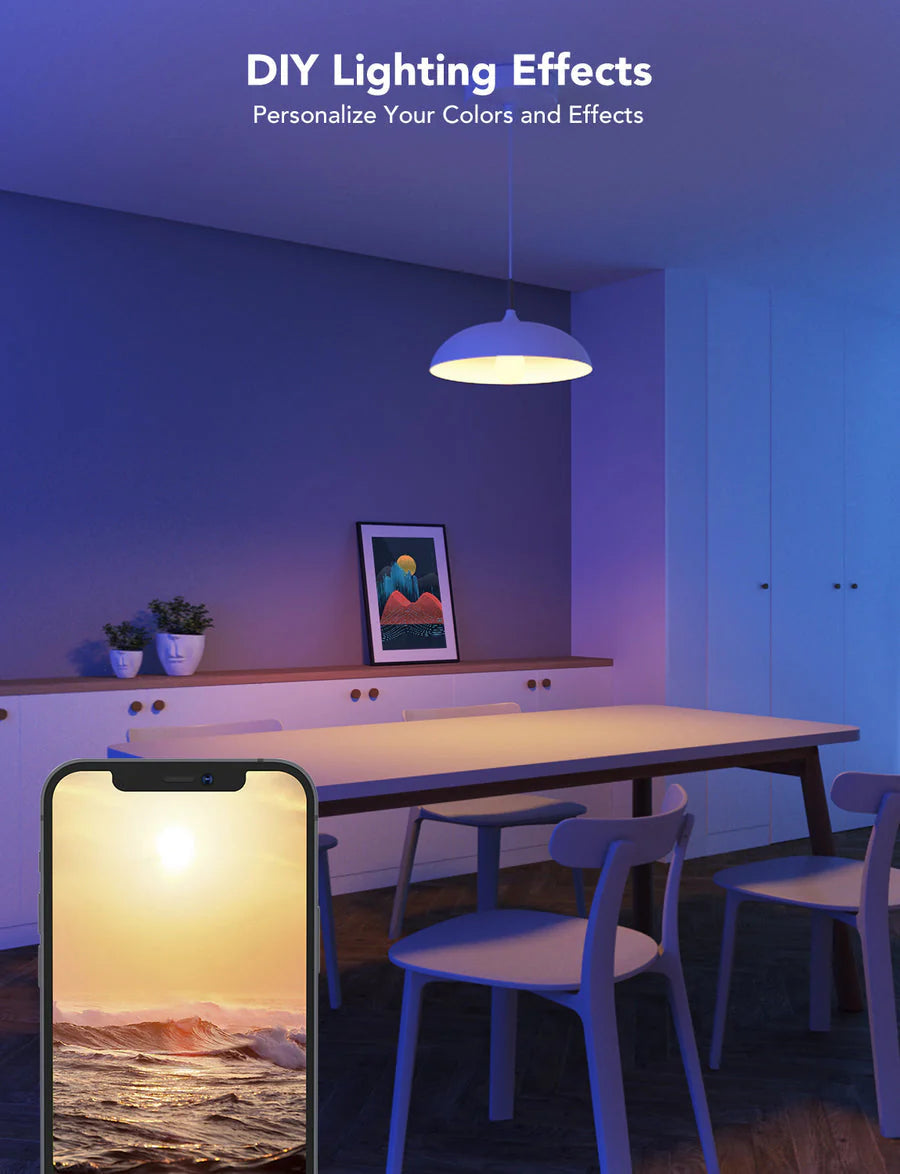 Govee Smart RGBWW Light Bulbs 1200 Lumens Govee