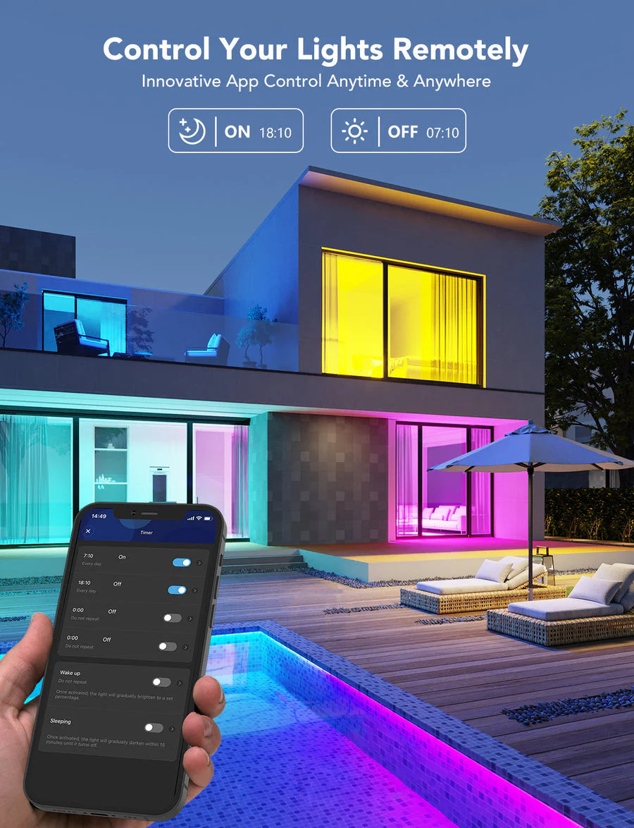 Govee Smart RGBWW Light Bulbs 1200 Lumens Govee