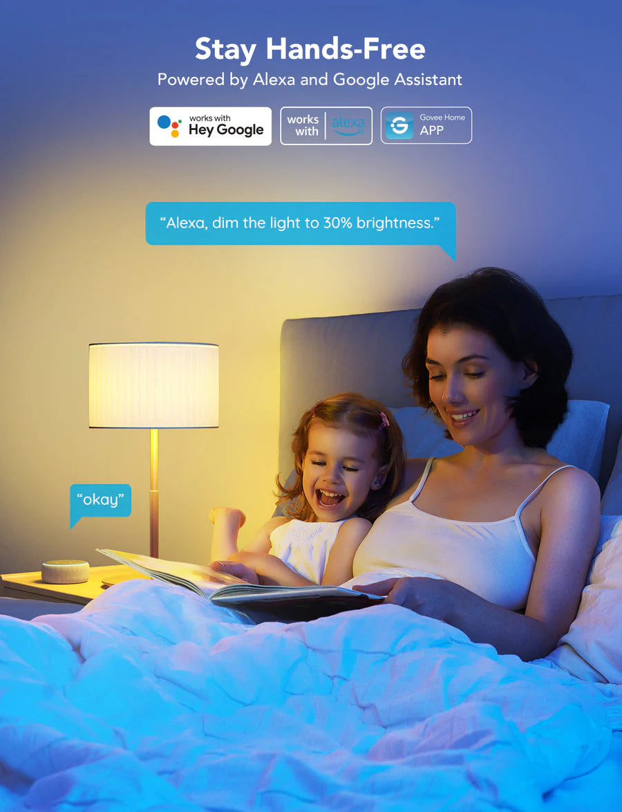 Govee Smart RGBWW Light Bulbs 1200 Lumens Govee